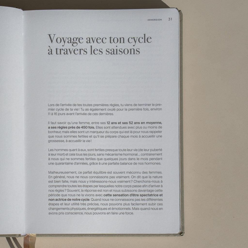 IMMERSION - Journal guidé