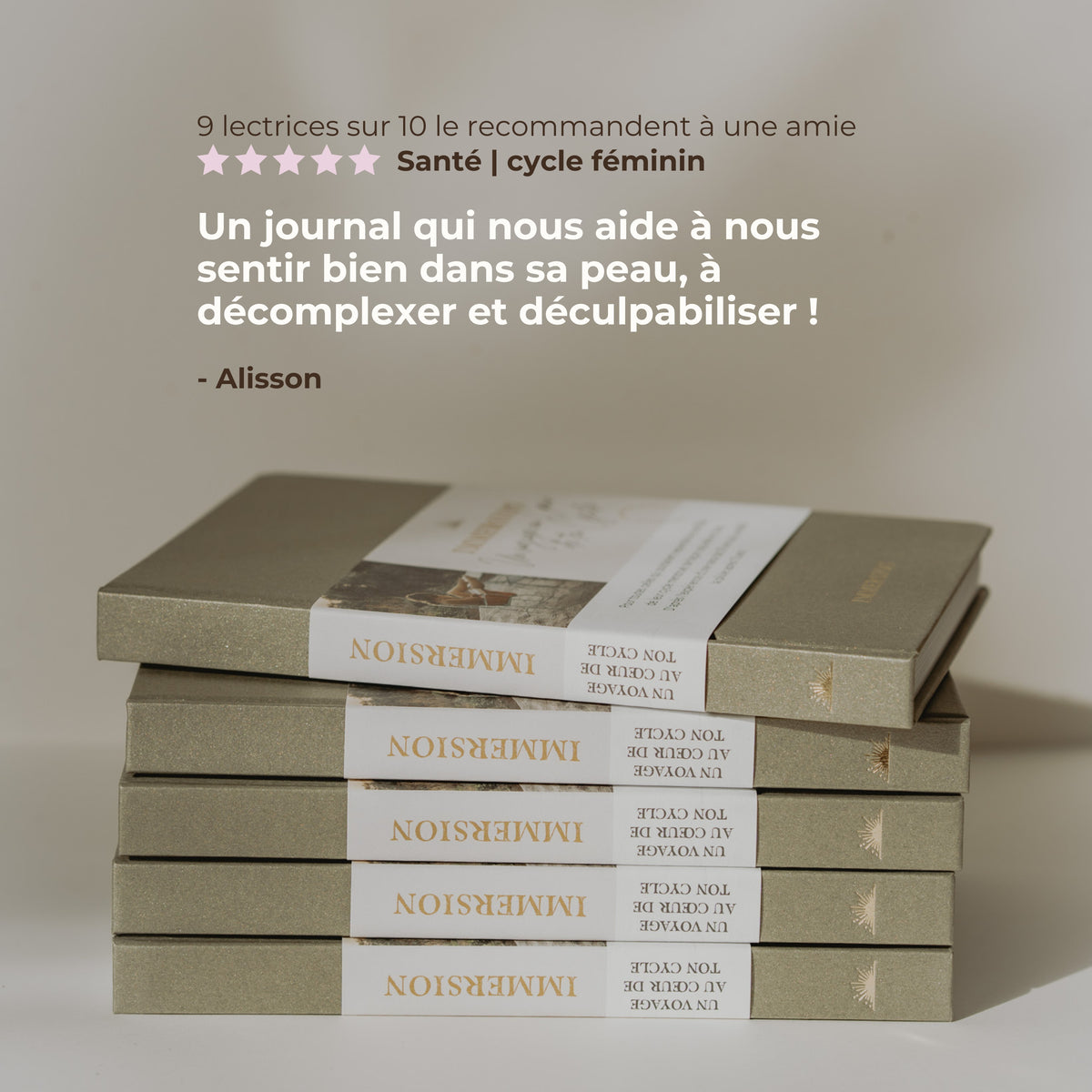 IMMERSION - Journal guidé